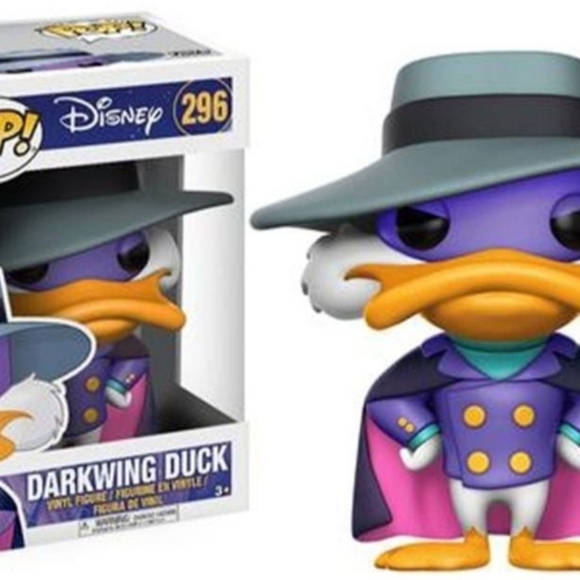 Funko Pop! Disney 'DARKWING DUCK' #296. NIB - Picture 1 of 7